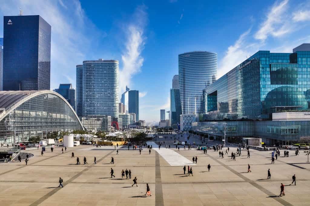 La Defense Business District in France